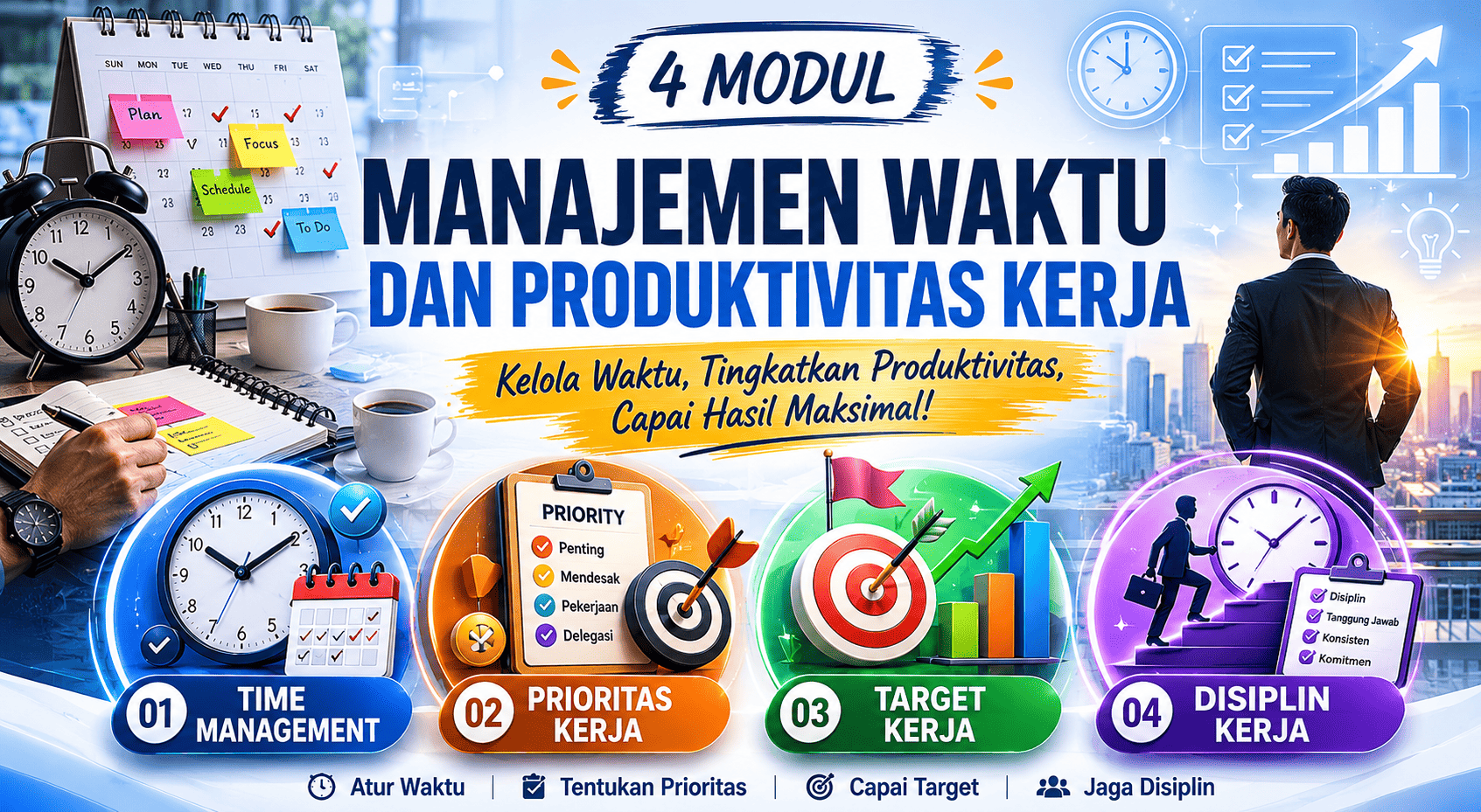 MANAJEMEN WAKTU DAN PRODUKTIVITAS KERJA