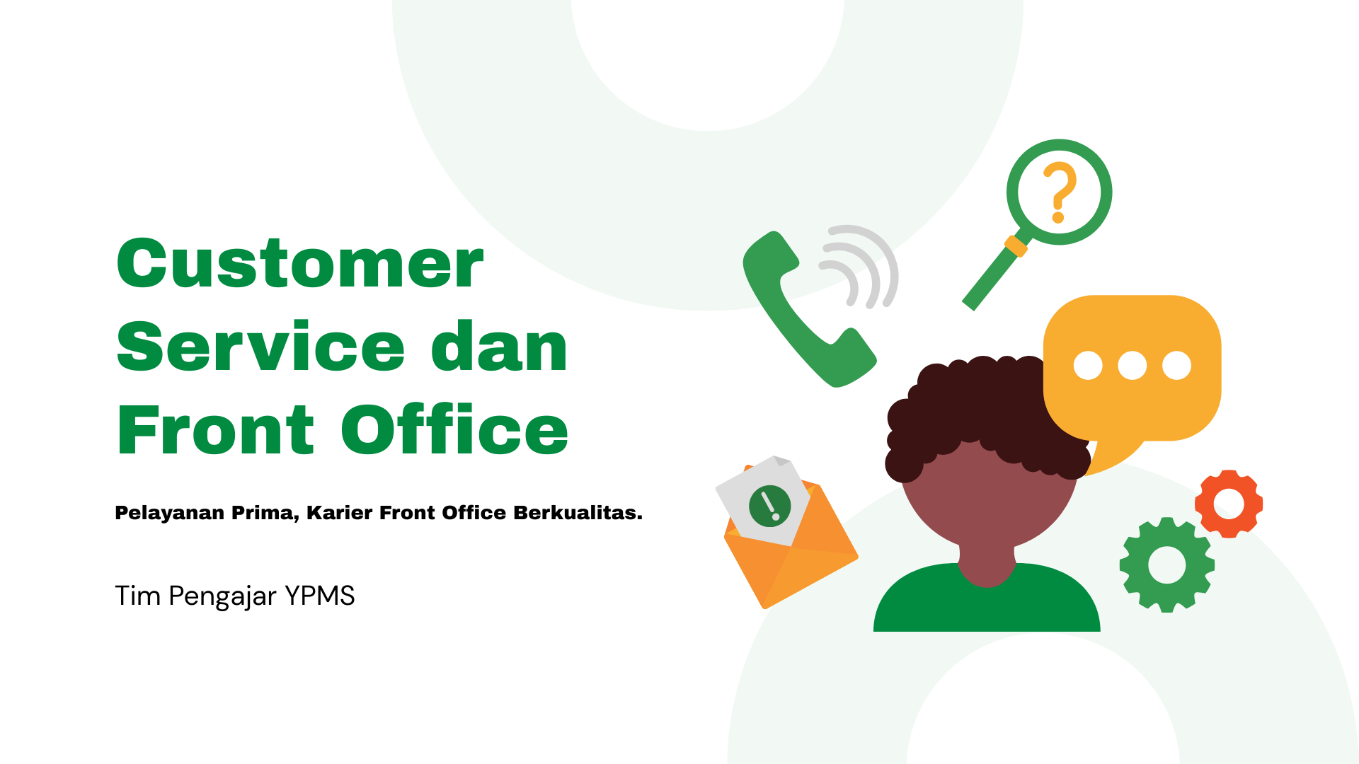 Customer Service dan Front Office
